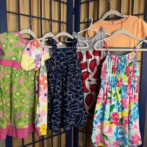 Girls’ Dress Bundle – 6 Dresses – 3T – Colorful & Fun